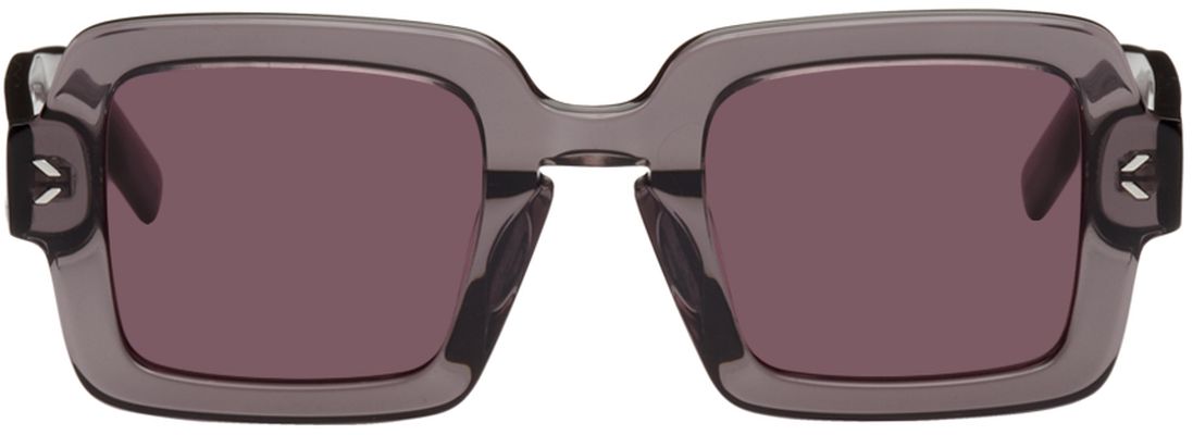 MCQ Grey Square Sunglasses