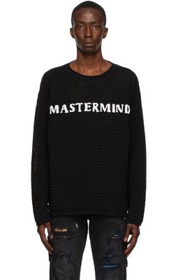mastermind WORLD Black Polyester Sweater