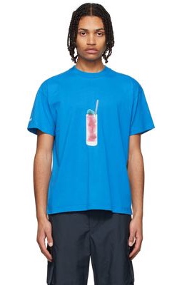 Jacquemus SSENSE Exclusive Blue 'Le T-Shirt Cocktail' T-Shirt