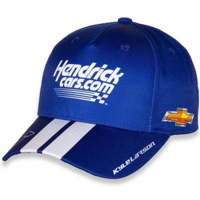 Men's Hendrick Motorsports Team Collection Royal/White Kyle Larson Uniform Adjustable Hat