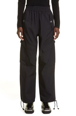 Dion Lee Rope Trim Cotton Blend Cargo Pants in Black