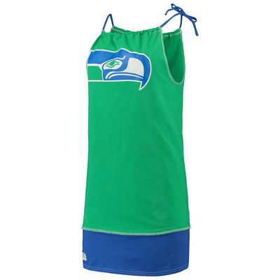 Women's Refried Apparel Kelly Green Seattle Seahawks Sustainable Vintage Tank Dress