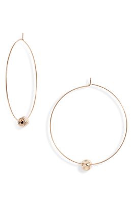 Set & Stones Vanessa Hoop Earrings in Gold