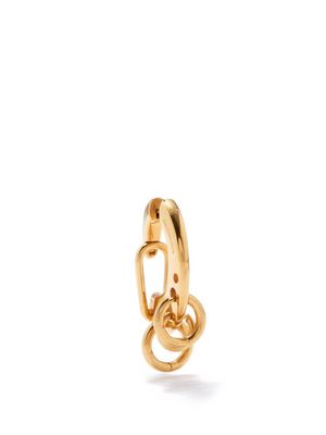 Balenciaga - Clip Detachable-hoop Single Earring - Womens - Gold