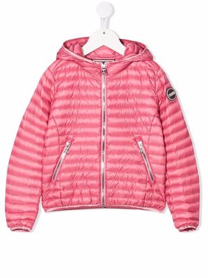 Colmar Kids logo-patch padded jacket - Pink