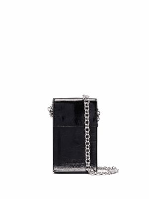 Martine Rose utility phone-case crossbody bag - Black