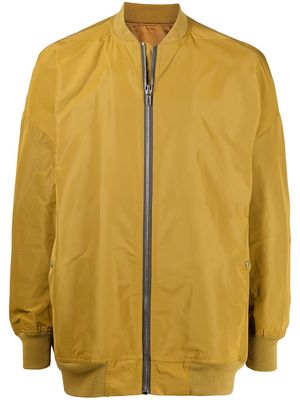 Rick Owens zip-fastening bomber jacket - Yellow