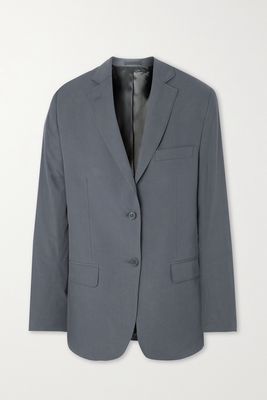 Officine Générale - Charlene Cotton-poplin Blazer - Gray