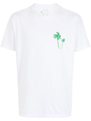 Osklen palm tree print T-shirt - White