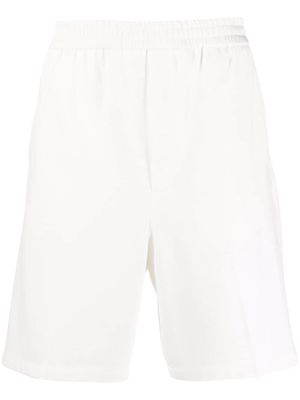 Emporio Armani elasticated-waistband shorts - White
