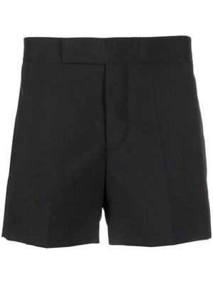 SAPIO slim-cut tailored shorts - Black