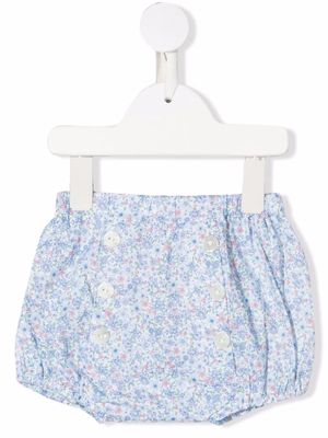 Siola floral-print bloomer shorts - White