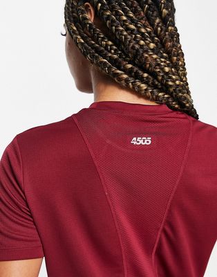 ASOS 4505 icon performance t-shirt-Red