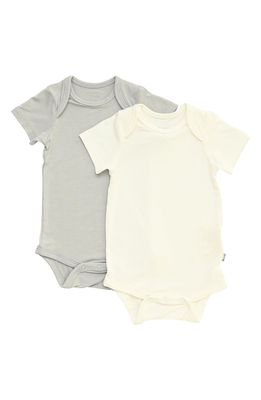 Kyte BABY Assorted 2-Pack Bodysuits in Cloud/Storm
