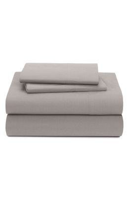 Nordstrom at Home Percale Sheet Set in Grey Taupe