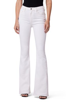 Hudson Jeans Holly High Waist Flare Jeans in White Horse