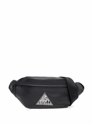 Just Cavalli logo-print belt bag - Black
