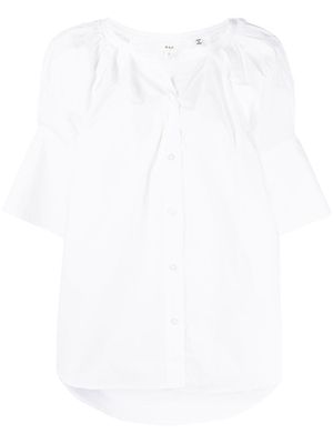 A.L.C. Chloe bell-sleeve blouse - White