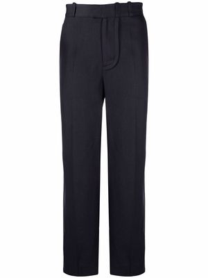 Jacquemus straight-leg tailored trousers - Blue