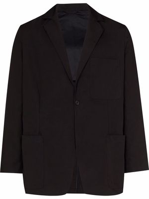 The Power for the People Curtis single-breasted blazer - Black