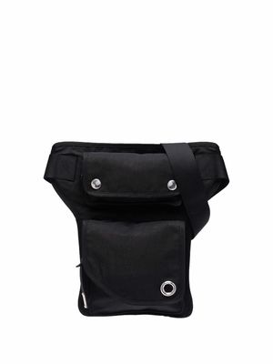 Helmut Lang foldover-pocket belt bag - Black