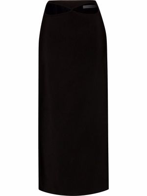 Christopher Esber Infinity cut-out skirt - Black