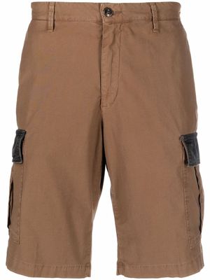 Briglia 1949 cargo-pocket bermuda shorts - Brown