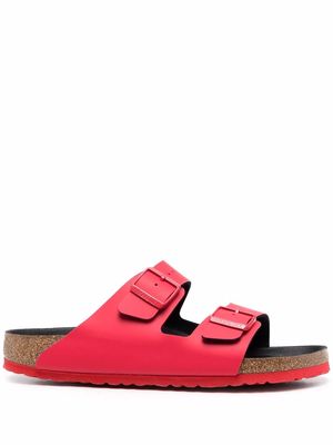 Birkenstock double-strap buckled sandals - Red