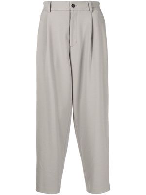 SONGZIO side banding tapered trousers - Grey