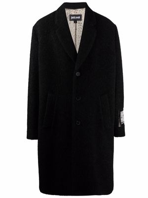 Just Cavalli button-down coat - Black