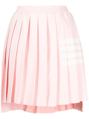 Thom Browne 4-Bar pleated mini skirt - Pink