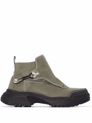 GmbH Workwear toggle-front boots - Green