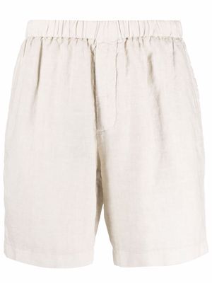 Boglioli linen bermuda shorts - Neutrals