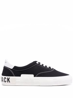 Hide&Jack Los Angeles lace-up sneakers - Black