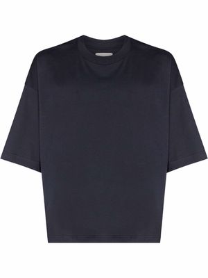 Studio Nicholson crew neck oversized T-shirt - Blue