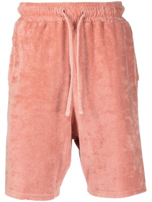 Costumein velvet track shorts - Pink