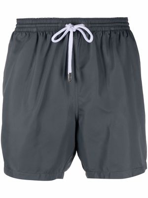 Barba drawstring swim shorts - Grey