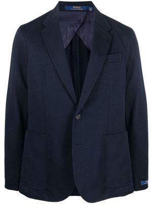 Polo Ralph Lauren notched-lapels single-breasted blazer - Blue