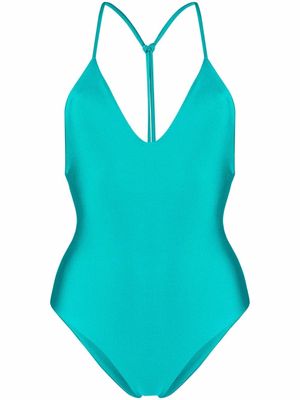 JADE Swim open-back swimsuit - Blue
