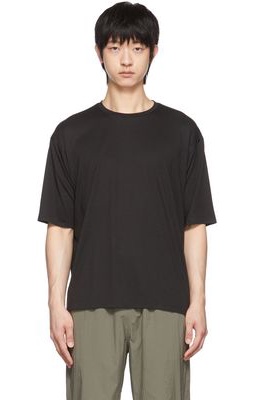 Descente Allterrain Black Polyester T-Shirt