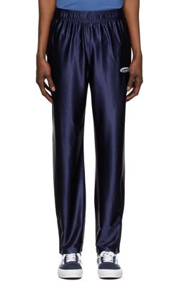 Noon Goons Navy Polyester Track Pants