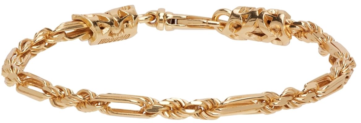 Emanuele Bicocchi Gold Double Link Bracelet