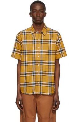 Noon Goons Yellow Cotton Short Sleeve Shirt