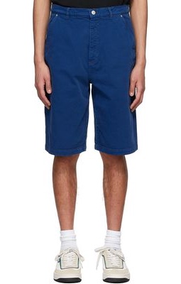 Kenzo Blue Denim Shorts