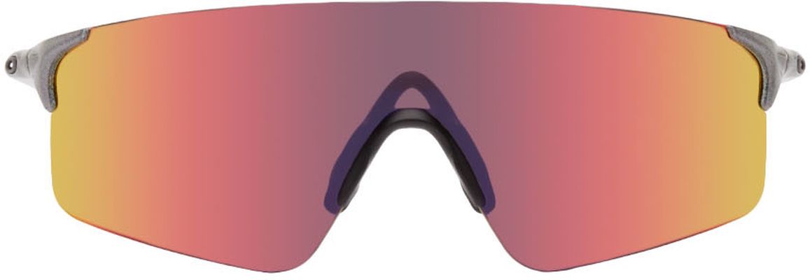 Oakley Silver Evzero Sunglasses