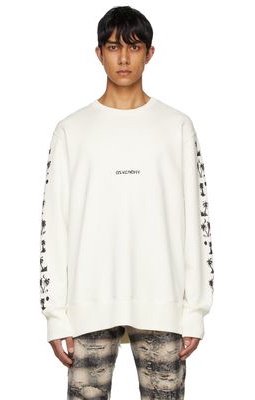Givenchy Off-White Cotton Sweater