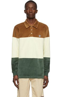 Noon Goons Off-White Cotton Long Sleeve Polo