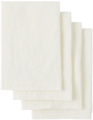 Tekla Off-White Linen Napkin Set