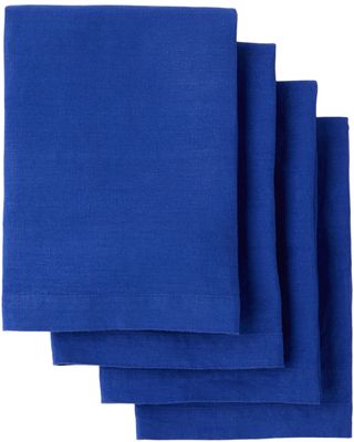 Tekla Blue Linen Napkin Set