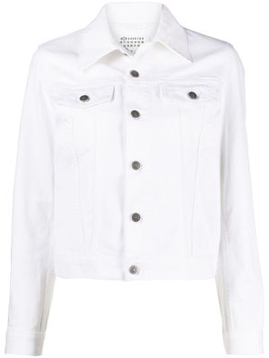 Maison Margiela classic straight-cut jacket - White